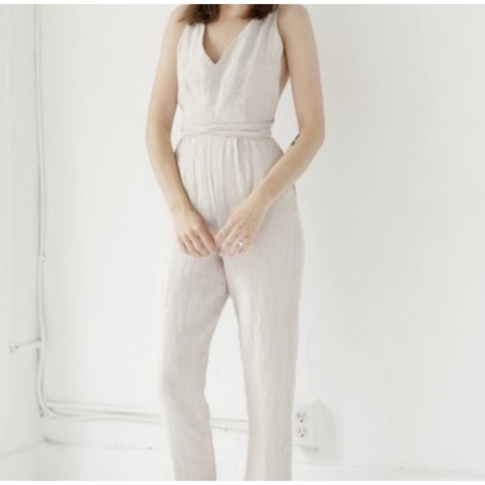 Esby Apparel Wren Jumper in Dune 100% Cotton Size M Made In USA